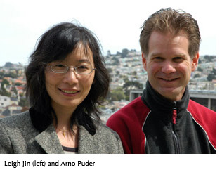 Photo of Leigh Jin and Arno Puder