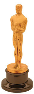 The Oscar statuette.