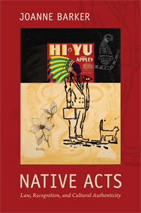 Book jacket for Native Acts.