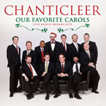 The album cover of “Our Favorite Carols” by Chanticleer.