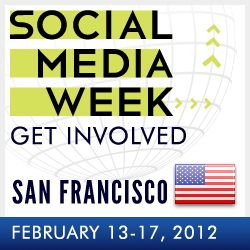 An image of the logo of Social Media Week San Francisco