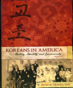 A photo of the cover of the book “Koreans in America”