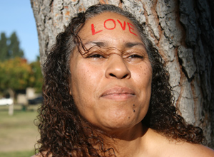An image of Janell, one of the HIV positive women whose lives are profiled in the documentary film, "One Sister at a Time."    