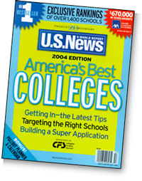 Photo of cover of the U.S. News America's Best Colleges issue