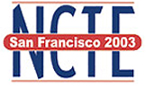 Logo for the Nationcal Council of Teachers of English 2003 conference held in San Francisco