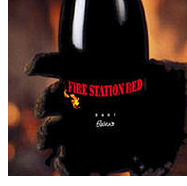 Photo of a bottle of Fire Station Red wine