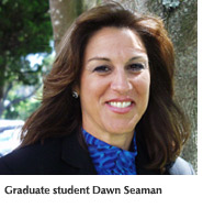 Photo of graduate student Dawn Seaman