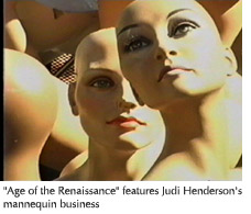 Image from the "Art of the Renaissance" story, showing mannequins from Judy Henderson's mannequin rental business