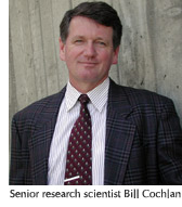 Photo of senior research scientist Bill Cochlan