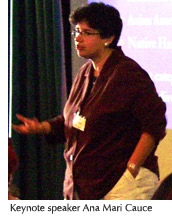 Photo of keynote speaker Ana Mari Cauce