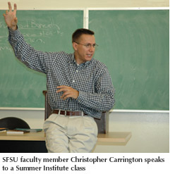 Photo of SFSU faculty member and Sexuality Institute instructor Christopher Carrington
