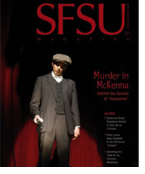Image of the cover of SFSU Magazine