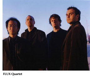 Photo of the FLUX Quartet