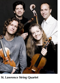 Photo of the St. Lawrence String Quartet