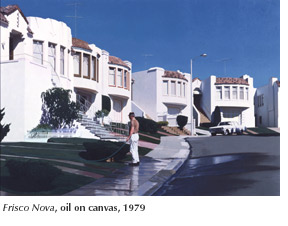 Image of Bechtle's oil on canvas work Frisco Nova, 1979 