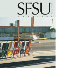 Photo of the front cover of the spring 2006 issue of SFSU Magazine