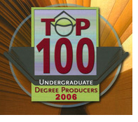 Detail from the front cover of Diverse Issues in Higher Education's "Top 100" issue