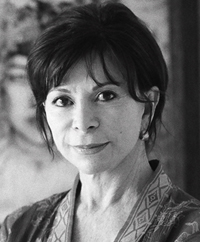 A photograph of Isabel Allende