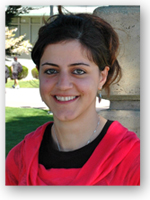 A photo of SF State student Reyhaneh Rajabzadeh.