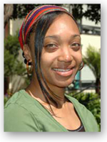A photo of SF State graduate student Adrienne Wilson.