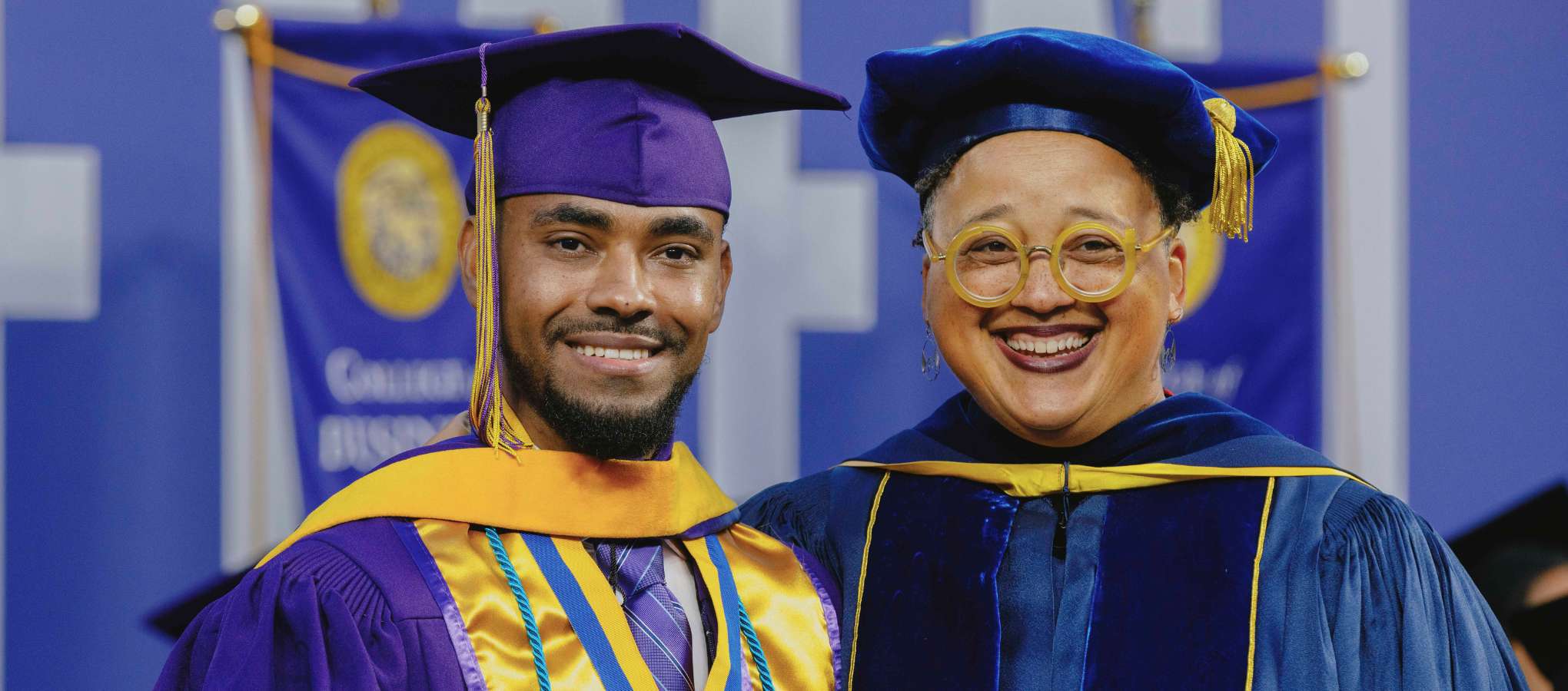 Commencement hood recipient 2025