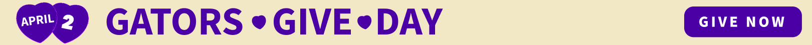April 2 is Gators Give Day, give now!
