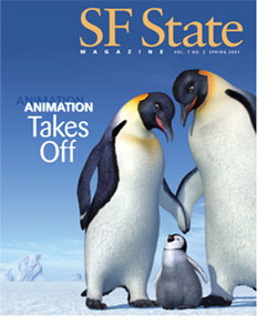 Photo of "Animated Statements," the latest SF State Magazine