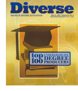Photo of Diverse Issues in Higher Education May Issue Cover