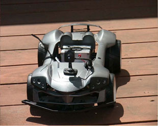 Photo of the model car.