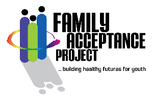 Logo of Family Acceptance Project, San Francisco State University's Chavez Institute.